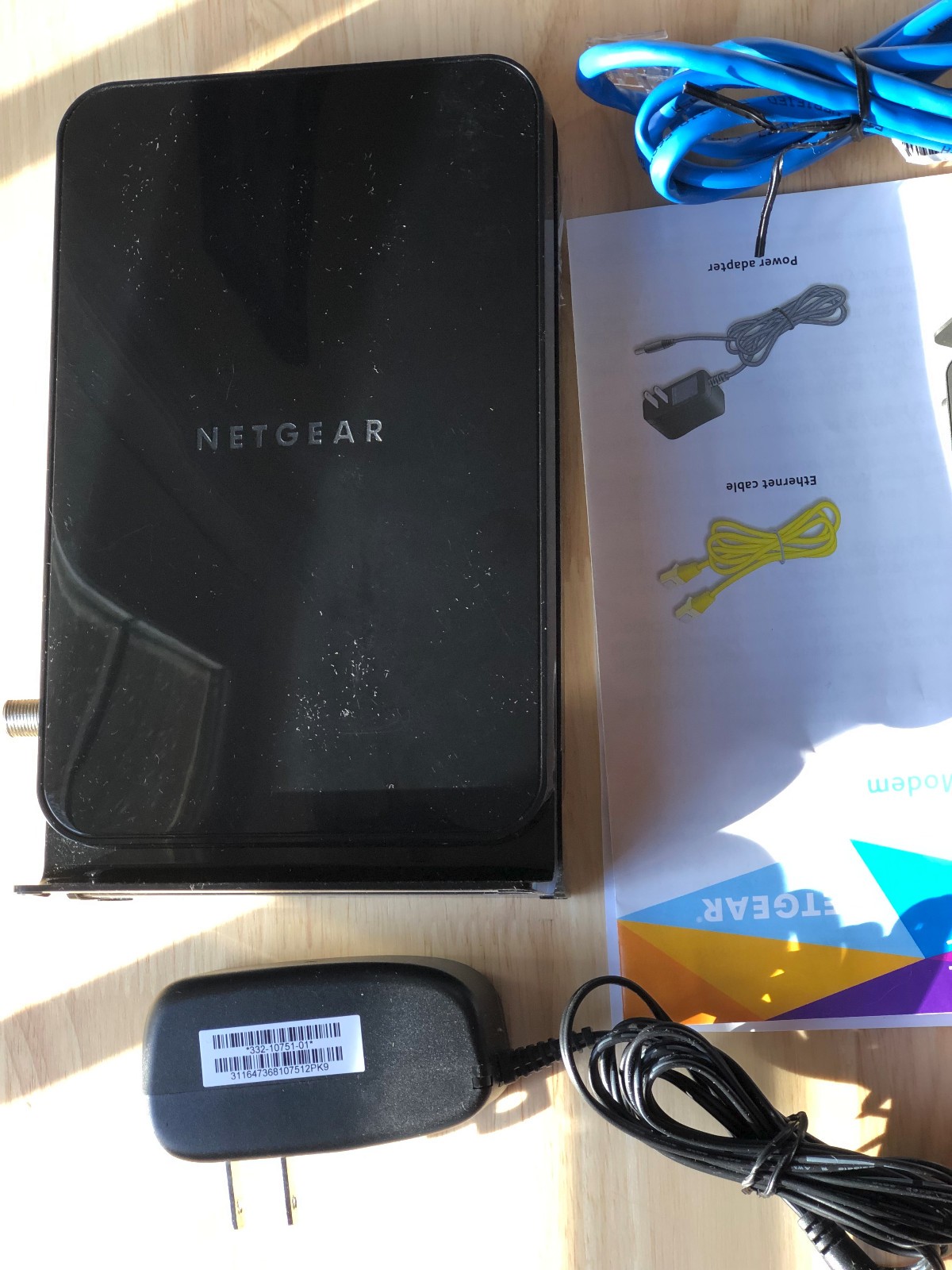 NETGEAR Cm500-1aznas 16×4 DOCSIS 3.0 Cable Modem Max Download Speeds of 686mbps