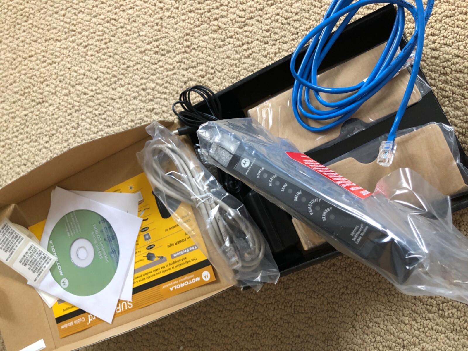 Motorola SURFboard SB5101 (SB515290-087-00) 38 Mbps