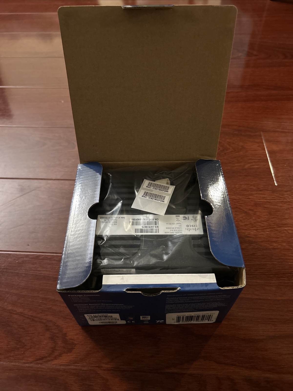 Linksys DOCSIS (DPC3008-CC) 348.16 Mbps