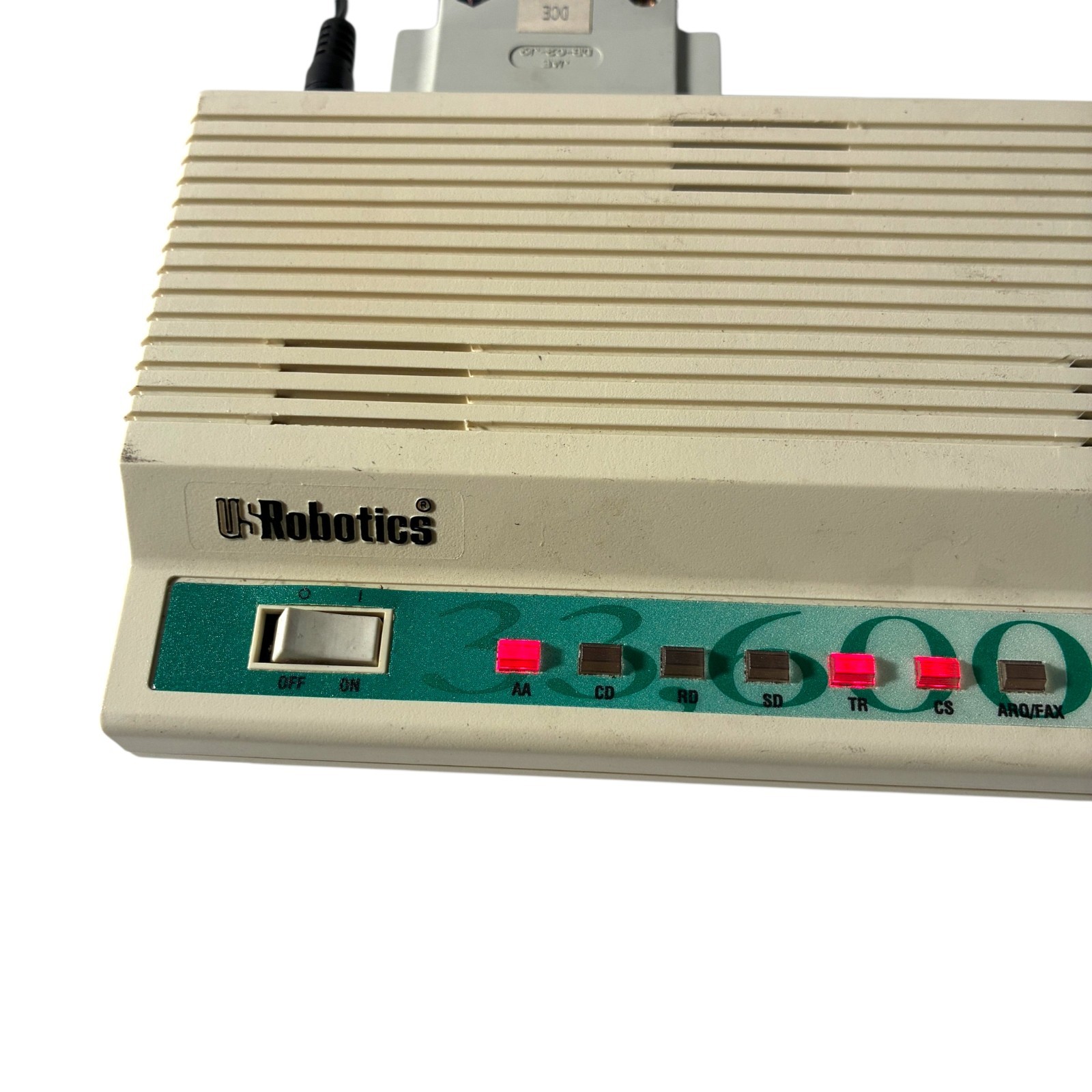 USRobotics Sportster 33,600 Faxmodem Model 0648 Vintage RS-232 External Lot of 2