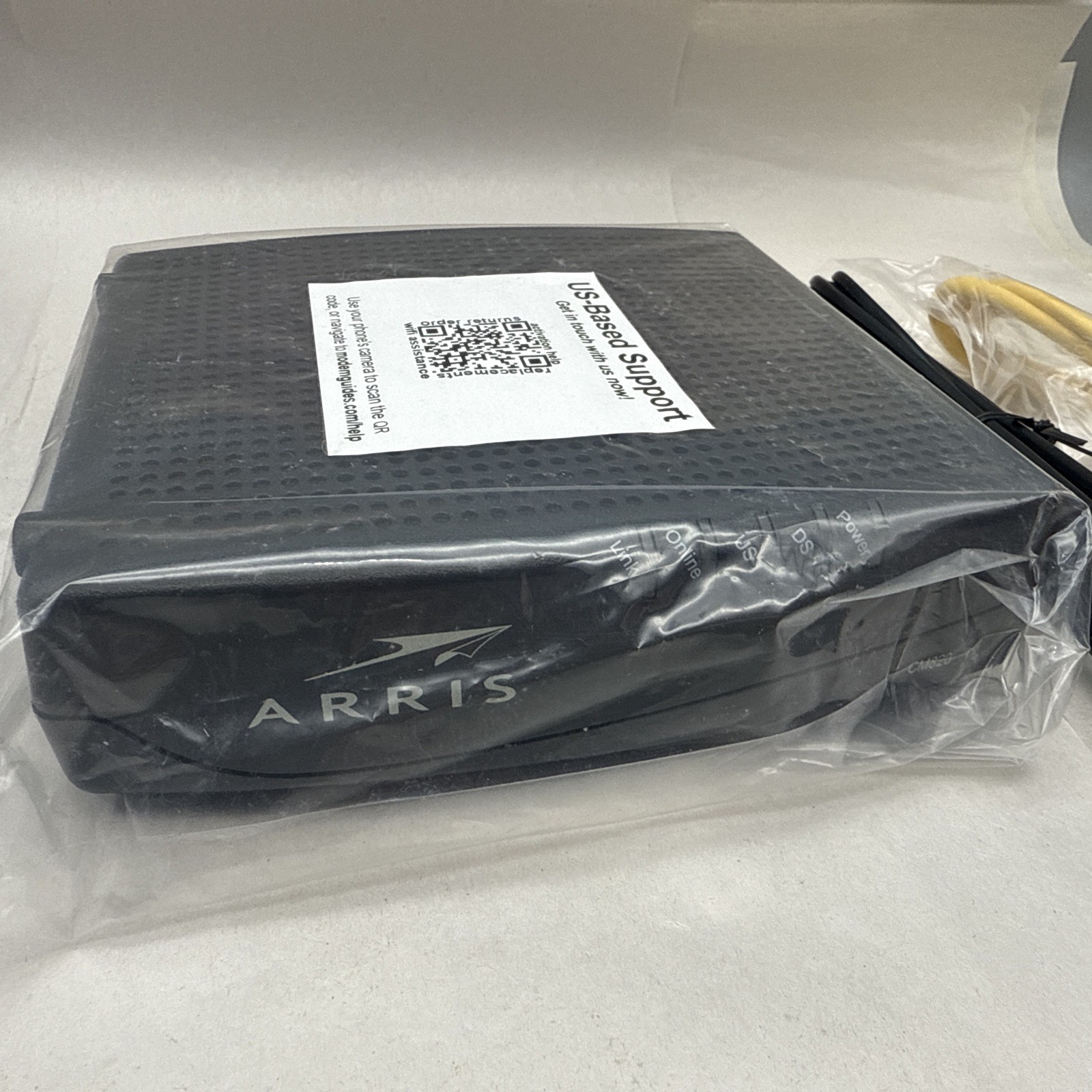 ARRIS CM820A Cable Modem DOCSIS 3.0 Latest Version- 1 Step Activation Black READ