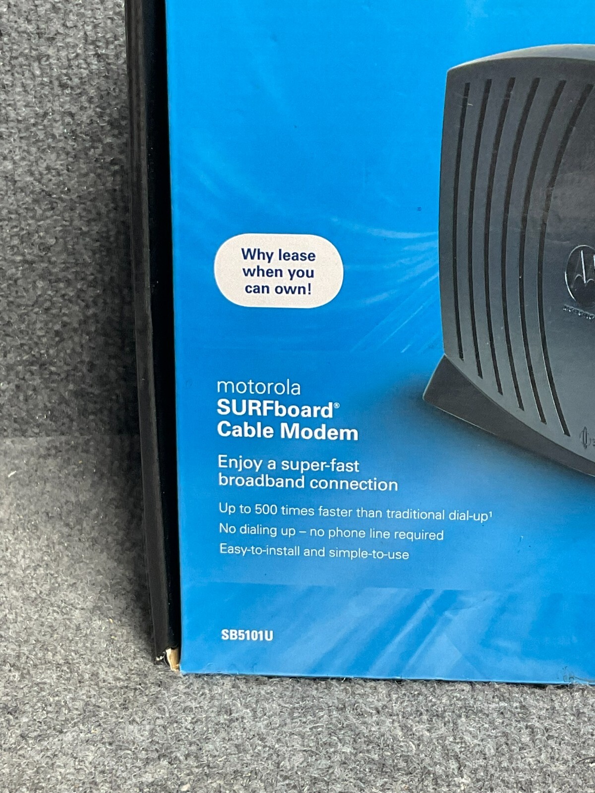 Motorola SB5101U Surfboard DOCSIS 2.0 Cable Modem 10/100 Ethernet Used