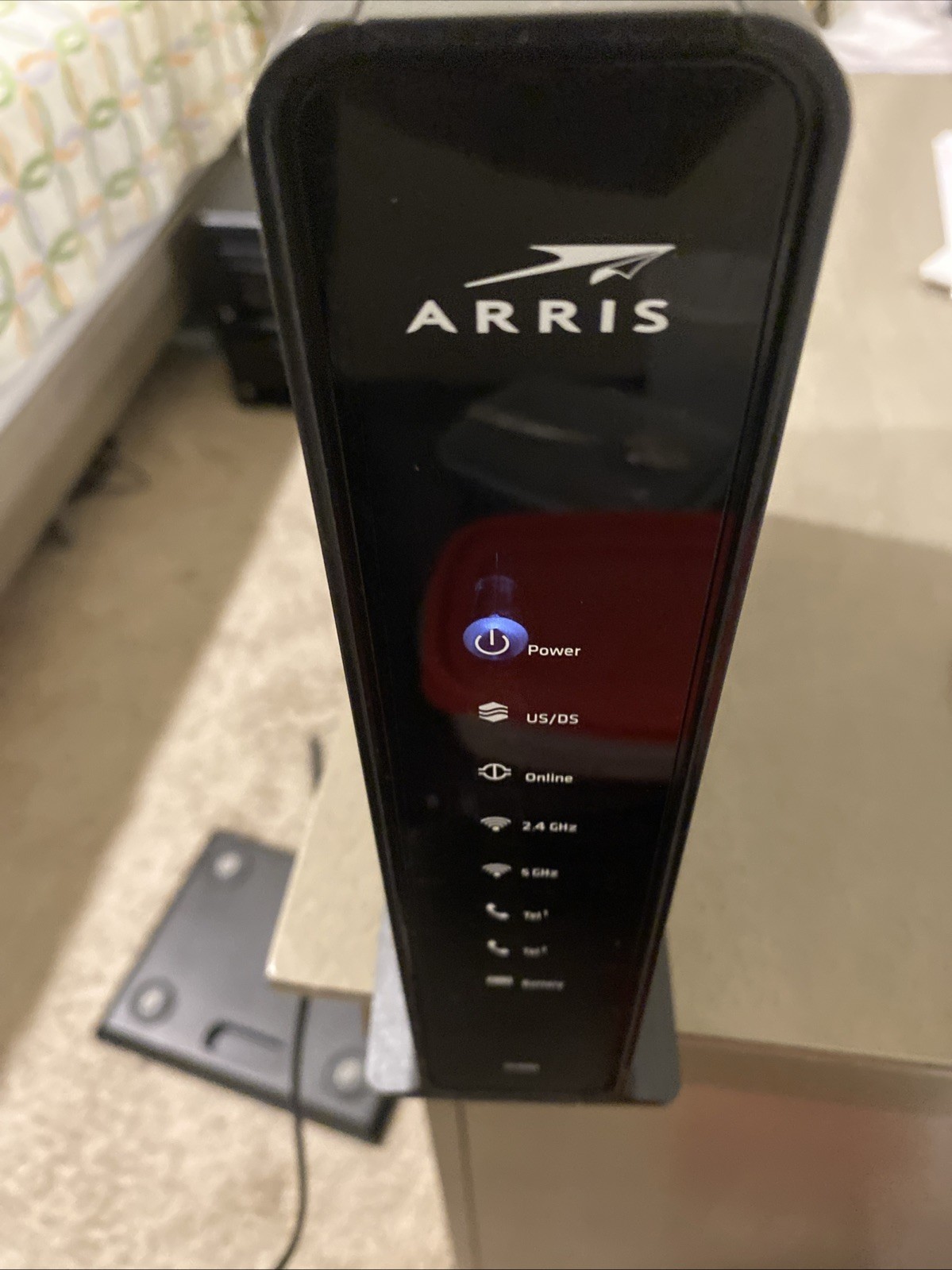 ARRIS TG1682G Wireless Modem Router – Black