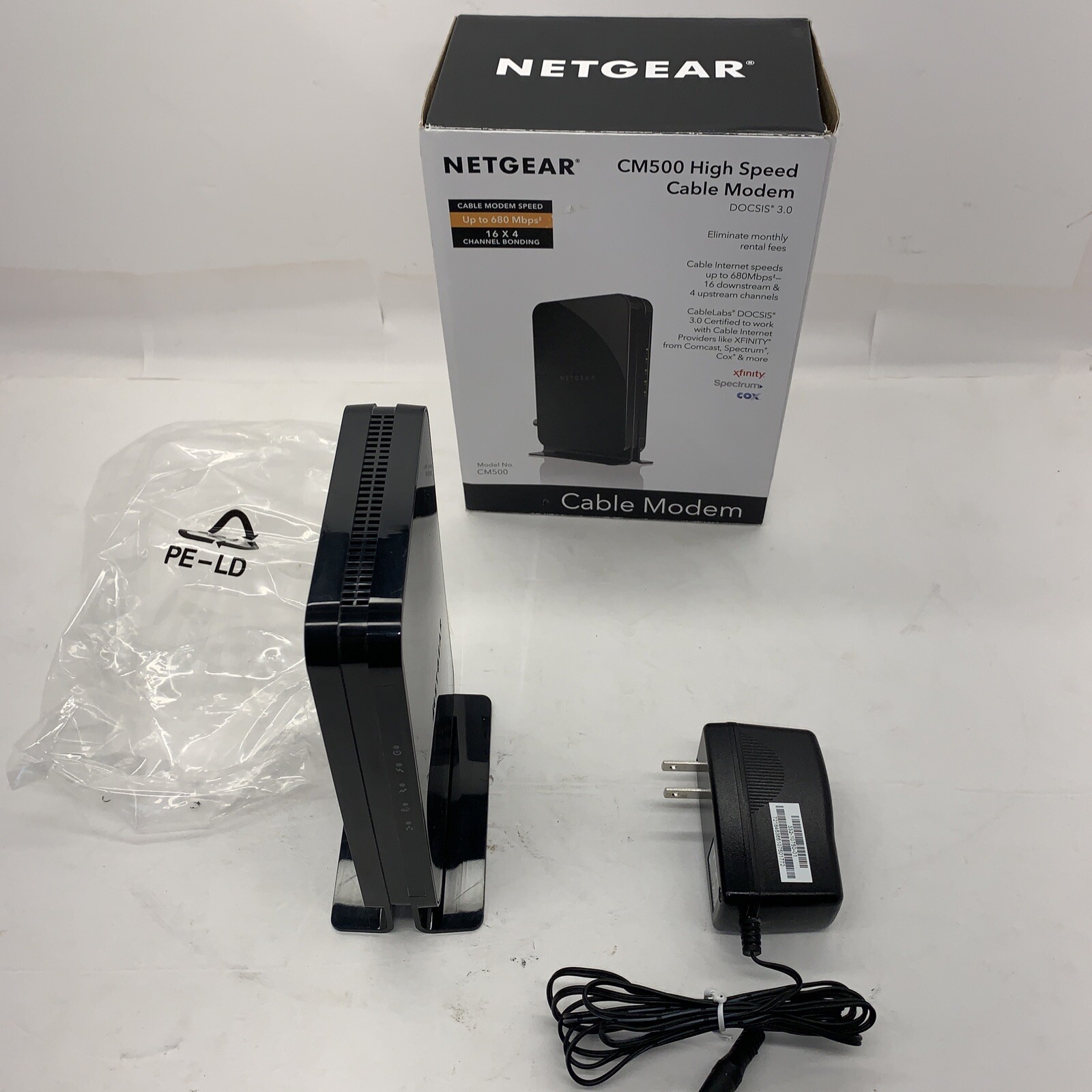 Netgear CM500-1AZNAS 16×4 High Speed DOCSIS 3.0 Cable Modem New 686Mbps