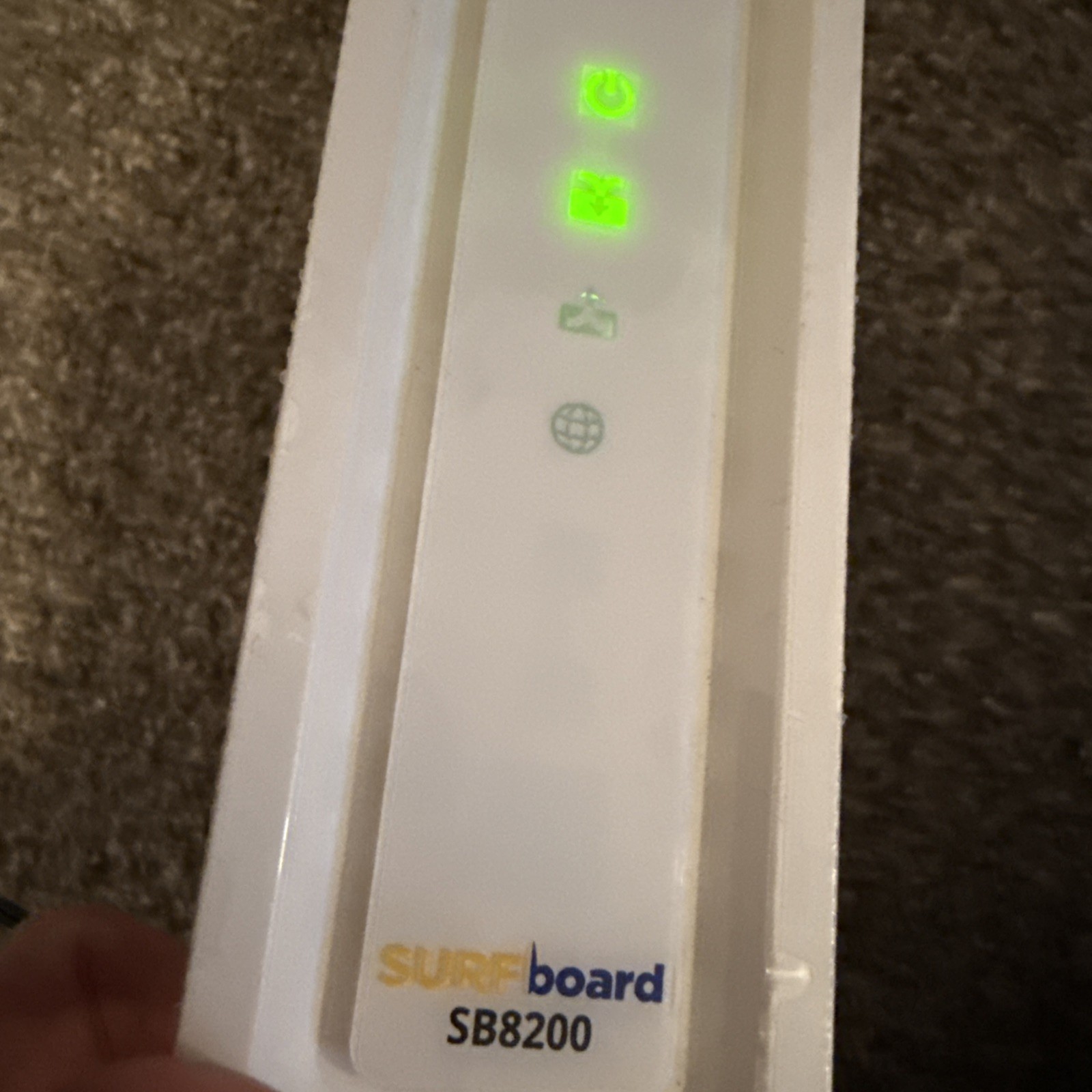 ARRIS Surfboard Sb8200 Gigabit Modem ~ Tested And Works