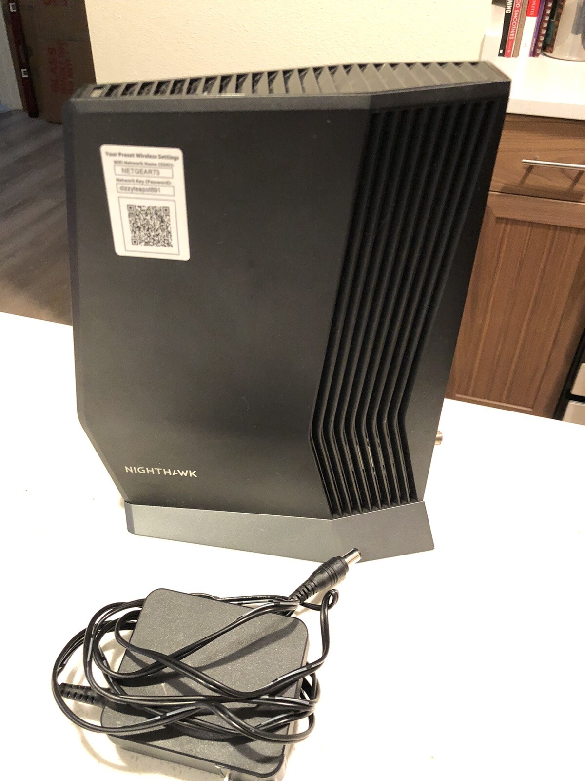 NETGEAR Nighthawk Dual-Band AX6000 Wi-Fi 6 Cable Modem Router