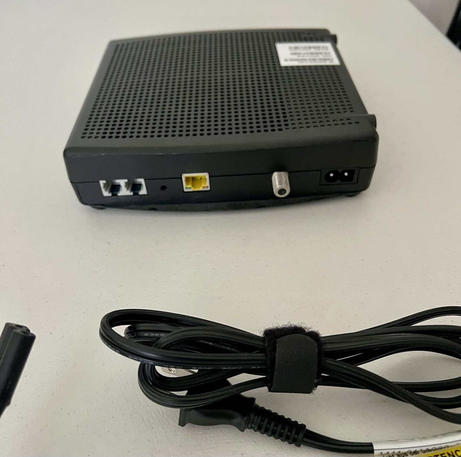 Arris TM1602A Docsis 3.0 Telephony Cable Modem With Power Cord