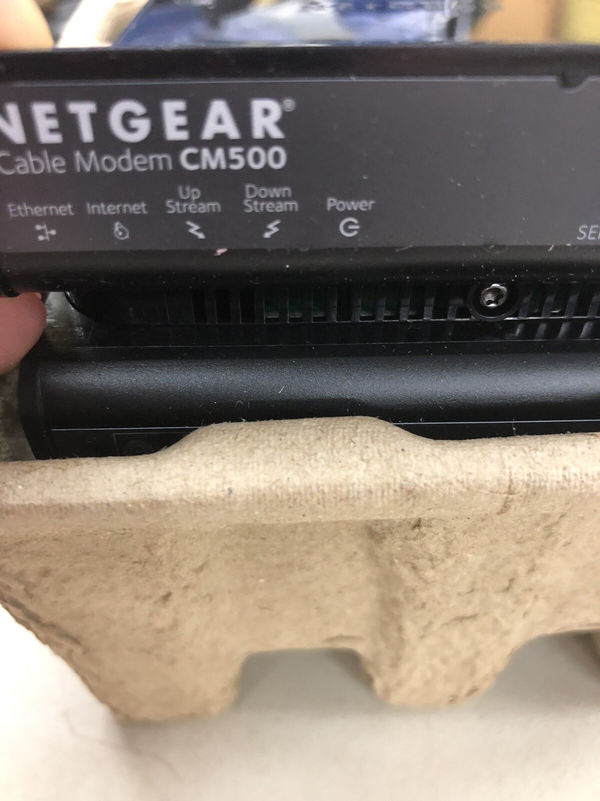 NETGEAR CM500-1AZNAS 16×4 DOCSIS 3.0 Cable Modem, speeds of 686Mbps Used