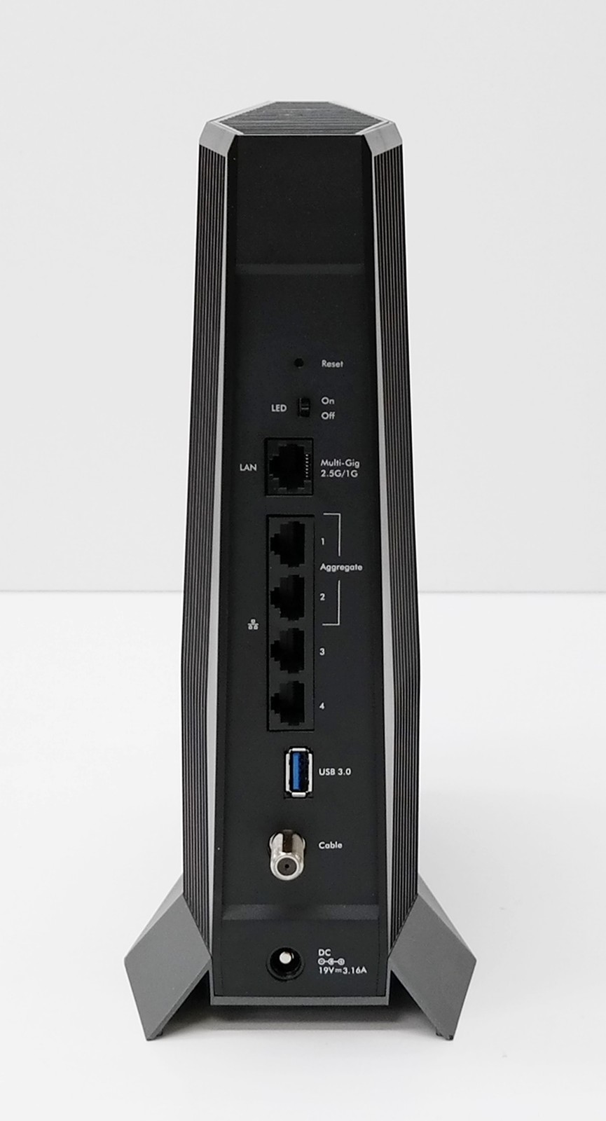 NETGEAR Nighthawk CAX80 AX6000 8-Stream Wi-Fi 6 Cable Modem Router