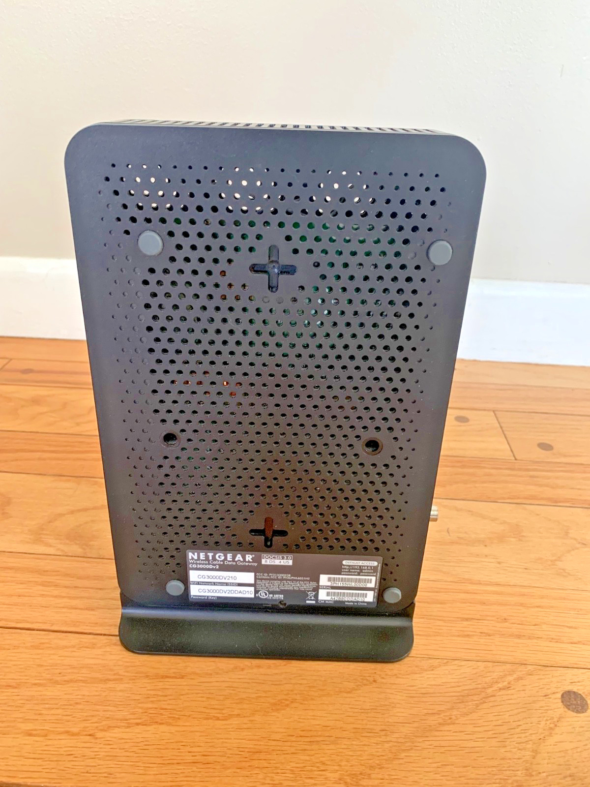Netgear N450 Wi-Fi Cable Modem Router – to 340 mbps, 802.11 n – Complete, Manual