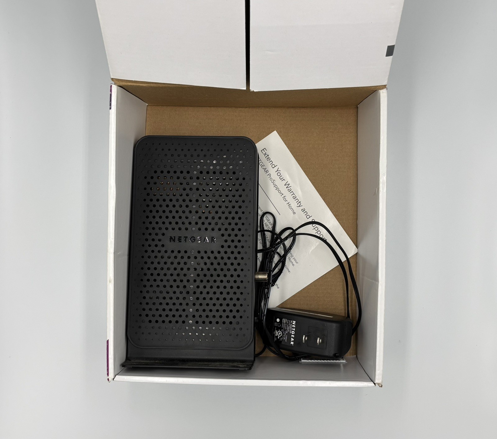NETGEAR AC1600 WiFi Cable Modem Router C6250 Home Tech Fast WiFi TESTED WORKS