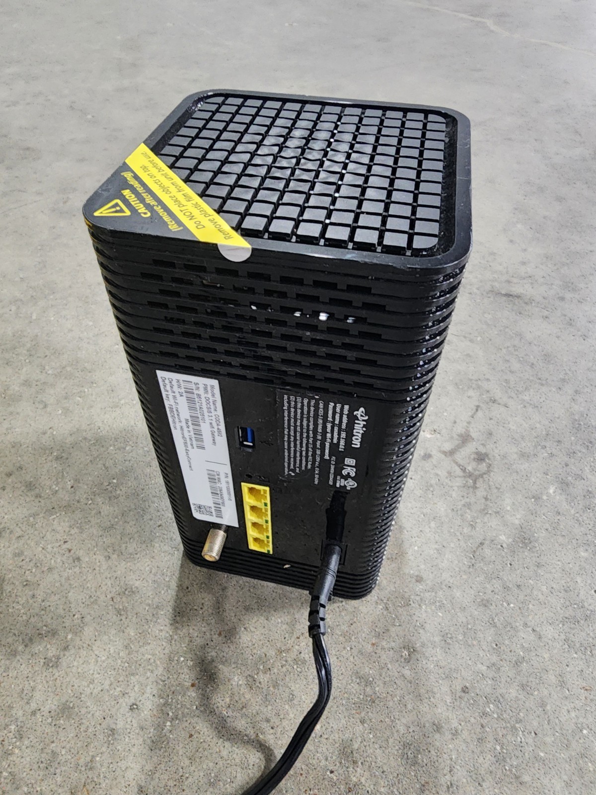 Hitron Coda-4582-ONE MDC DOCSIS 3.1 Cable Modem
