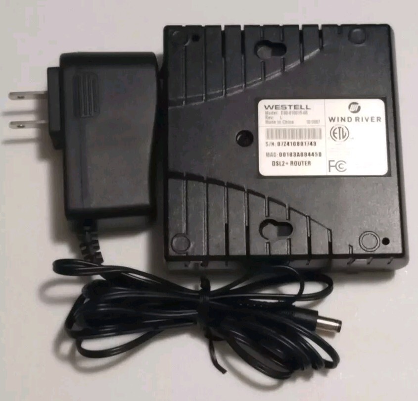 WESTELL E90-6100-15 -06 DSL2 + Router