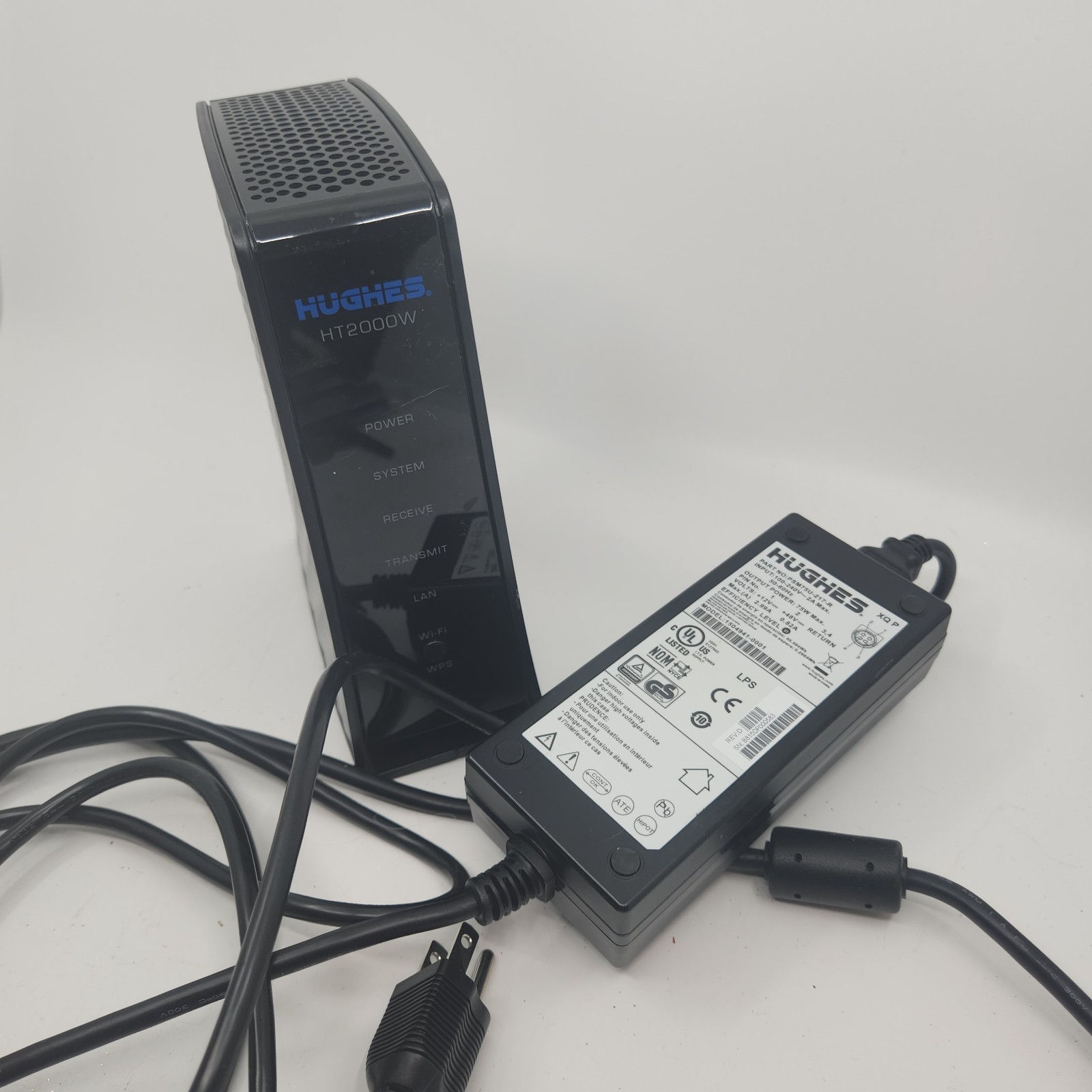HughesNet HT2000W Black Satellite 2.4Ghz-5Ghz Internet Modem Router