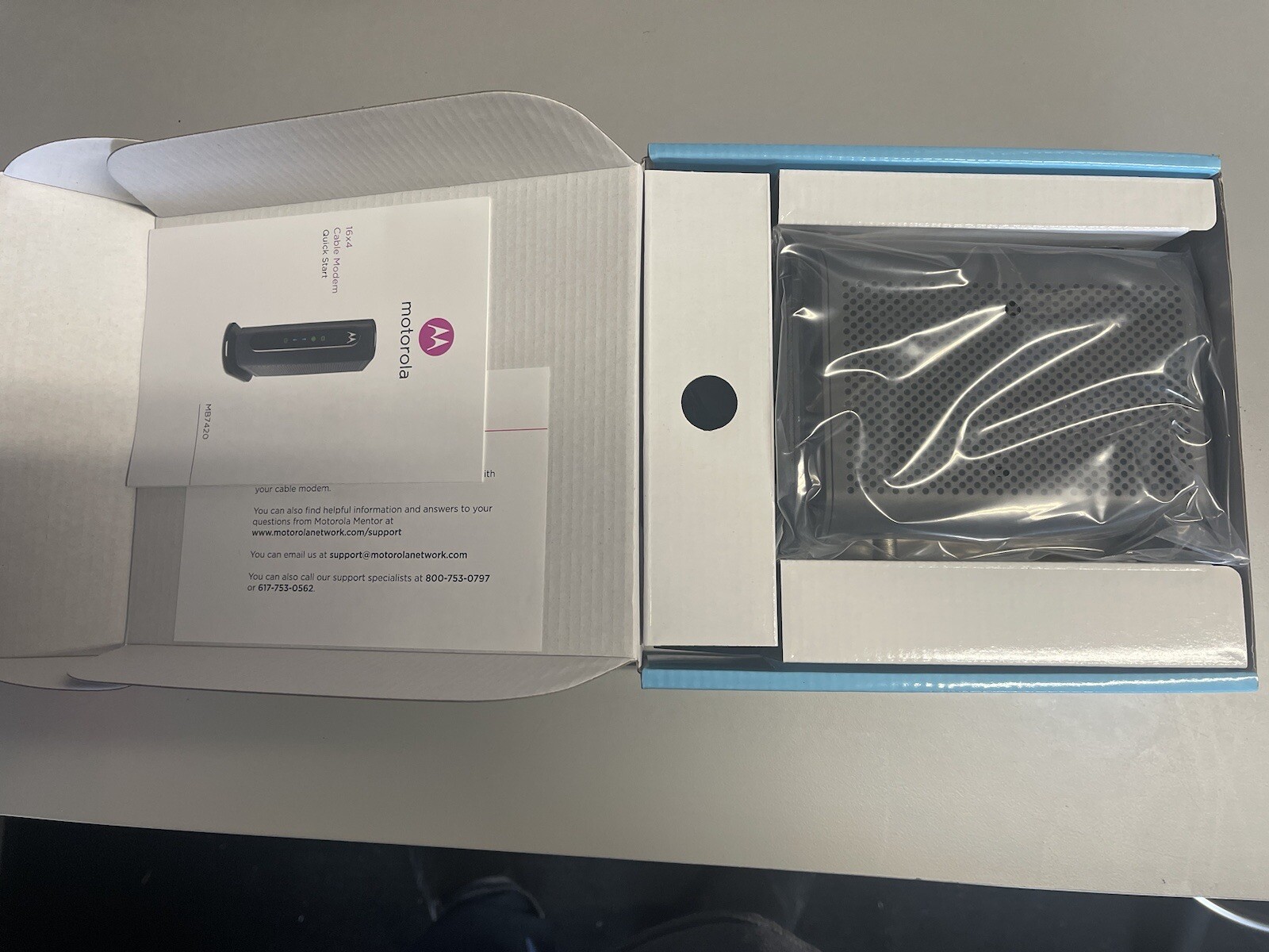 Motorola: 16×4 Cable Modem (Model MB7420) – Stop Renting Fees!