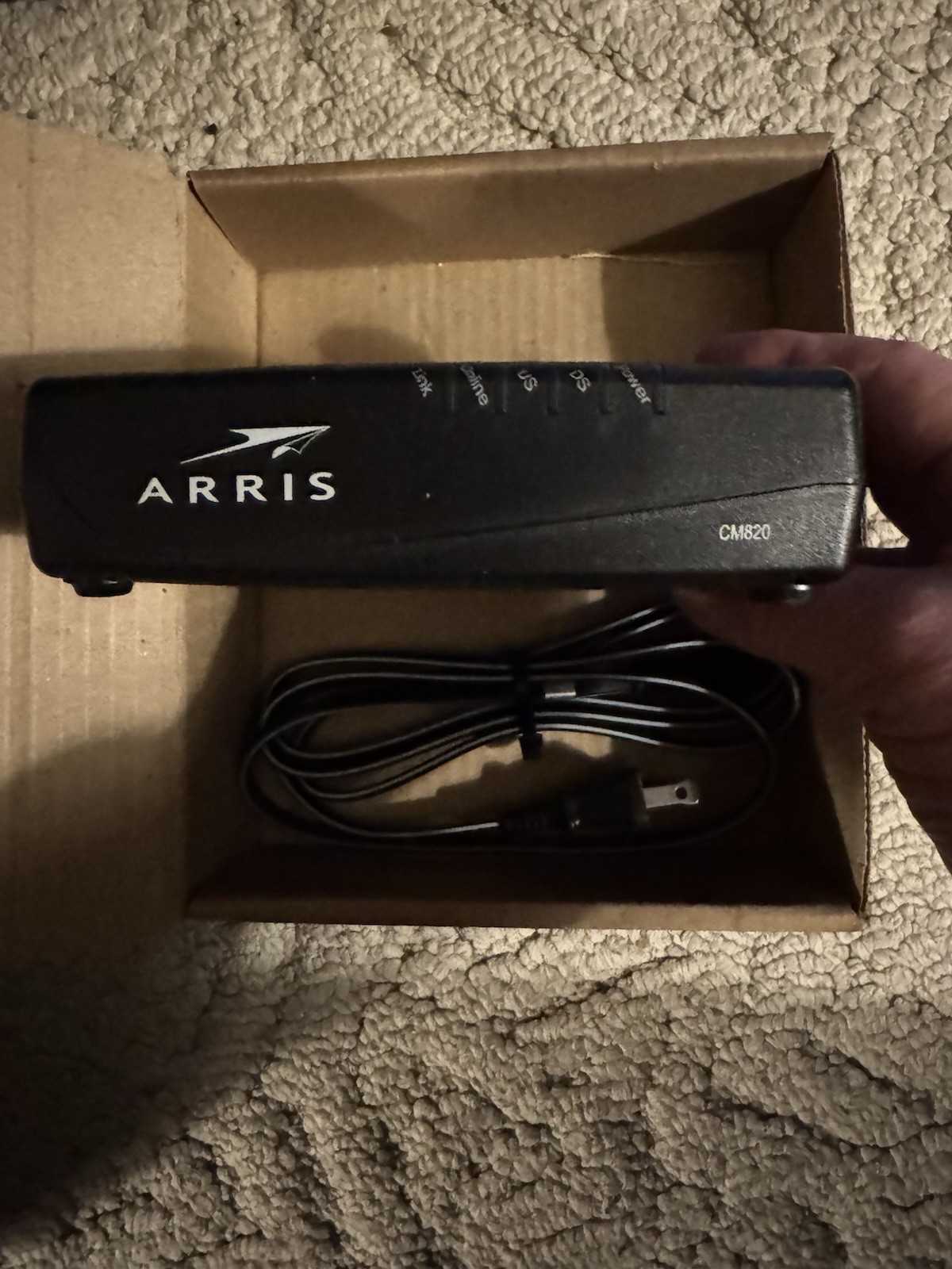 Arris CM820A Cable/3.0 Modem cm820a Tested and Sealed