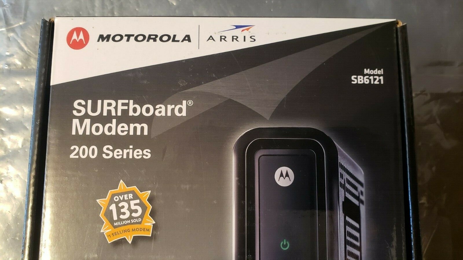 MOTOROLA Arris SurfBoard SB6121 DOCSIS 3.0 Cable Internet Wifi Modem 200 Series