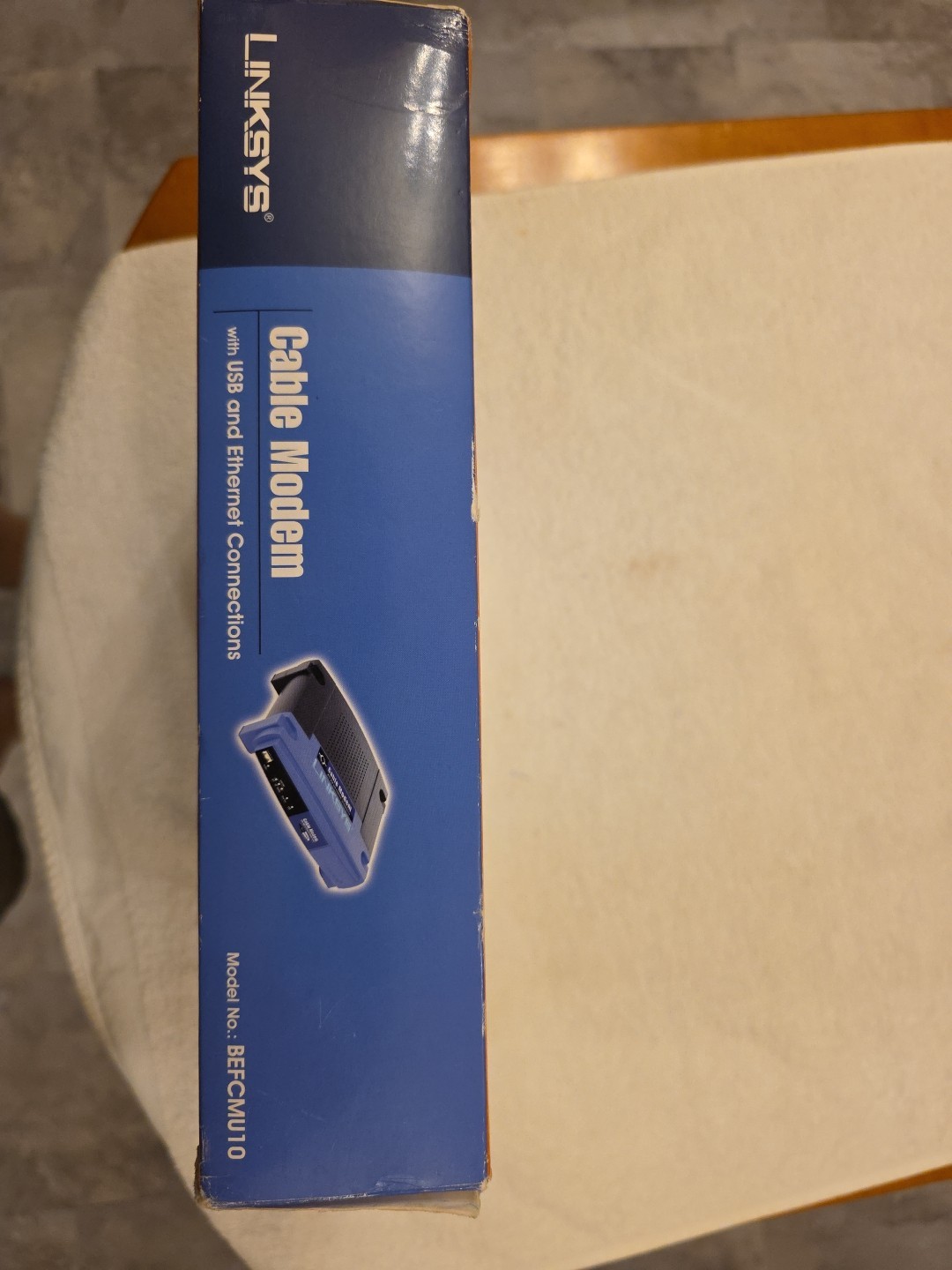 Linksys BEFCMU10 Cable Modem USB Ethernet Connections New In The Box