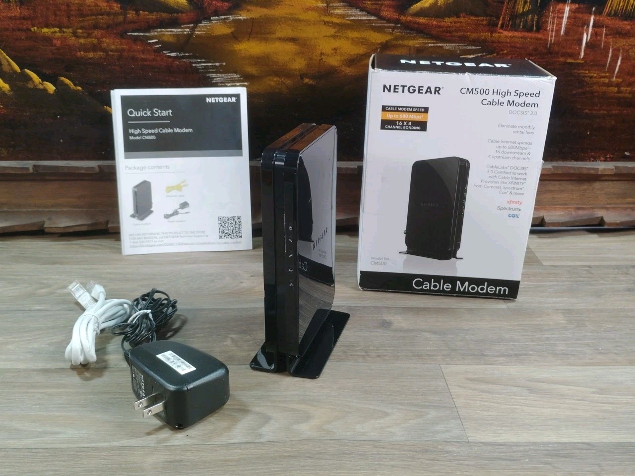 NETGEAR Cable Modem CM500 – Compatible with All Cable Providers