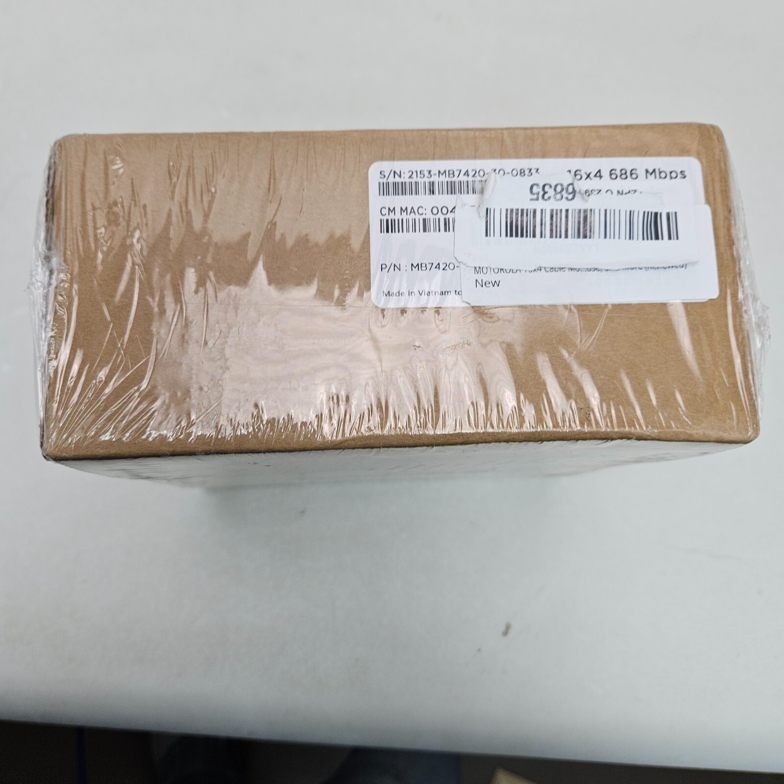 Refur Motorola MB7420-10 16×4 686 Mbps DOCSIS 3.0 Cable Modem xfinity timewarner