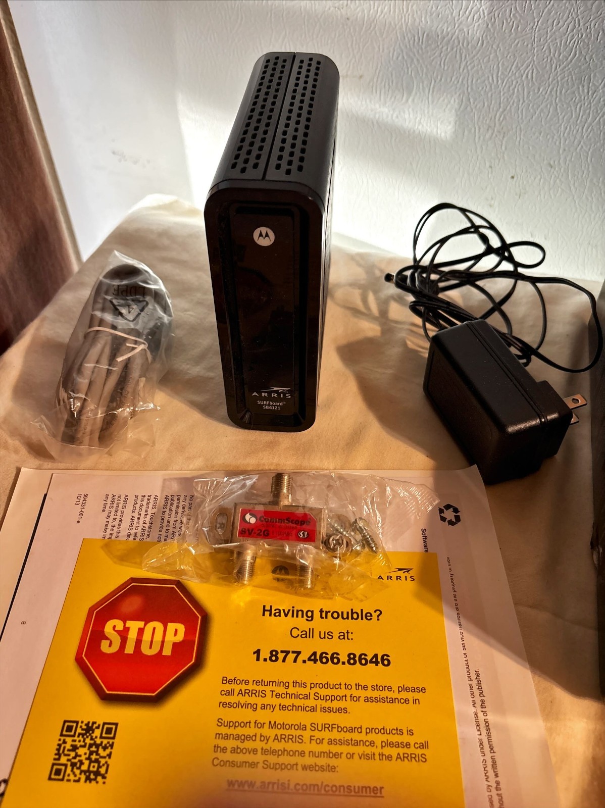 Motorola SURFboard SB6180 200 Series DOCSIS 3.0 Cable Modem