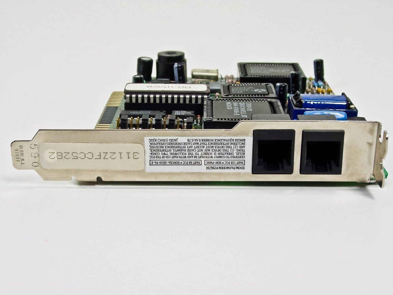 Zoom X5H1-1080K Faxmodem FC96/24 8-Bit ISA Fax Modem 10236109 Card