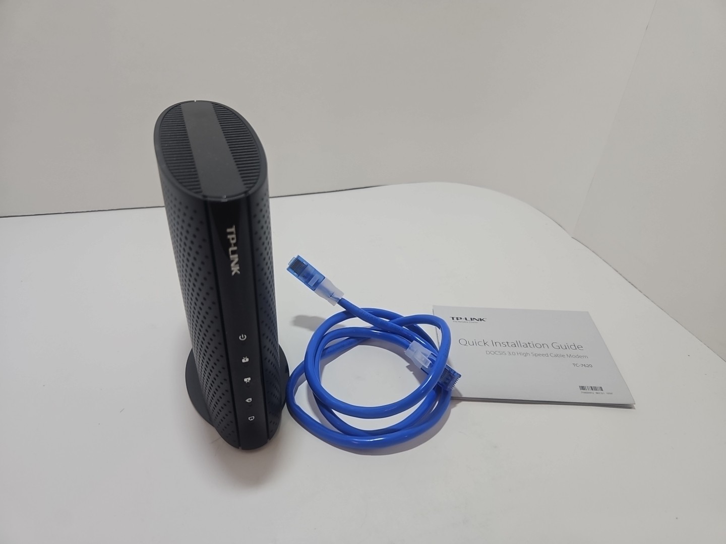 TP-LINK TC-7620 680Mbps Cable Modem No Power Cord