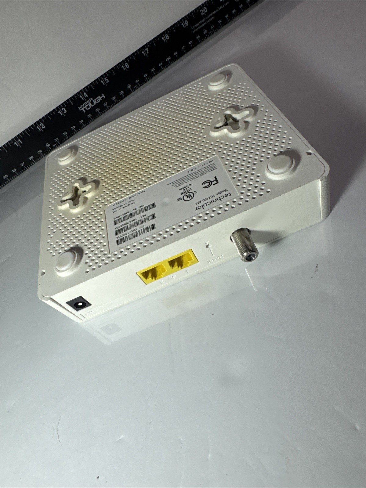 Technicolor Model TC4400-AM Ultra-Broadband Cable Modem White | No Power Cord