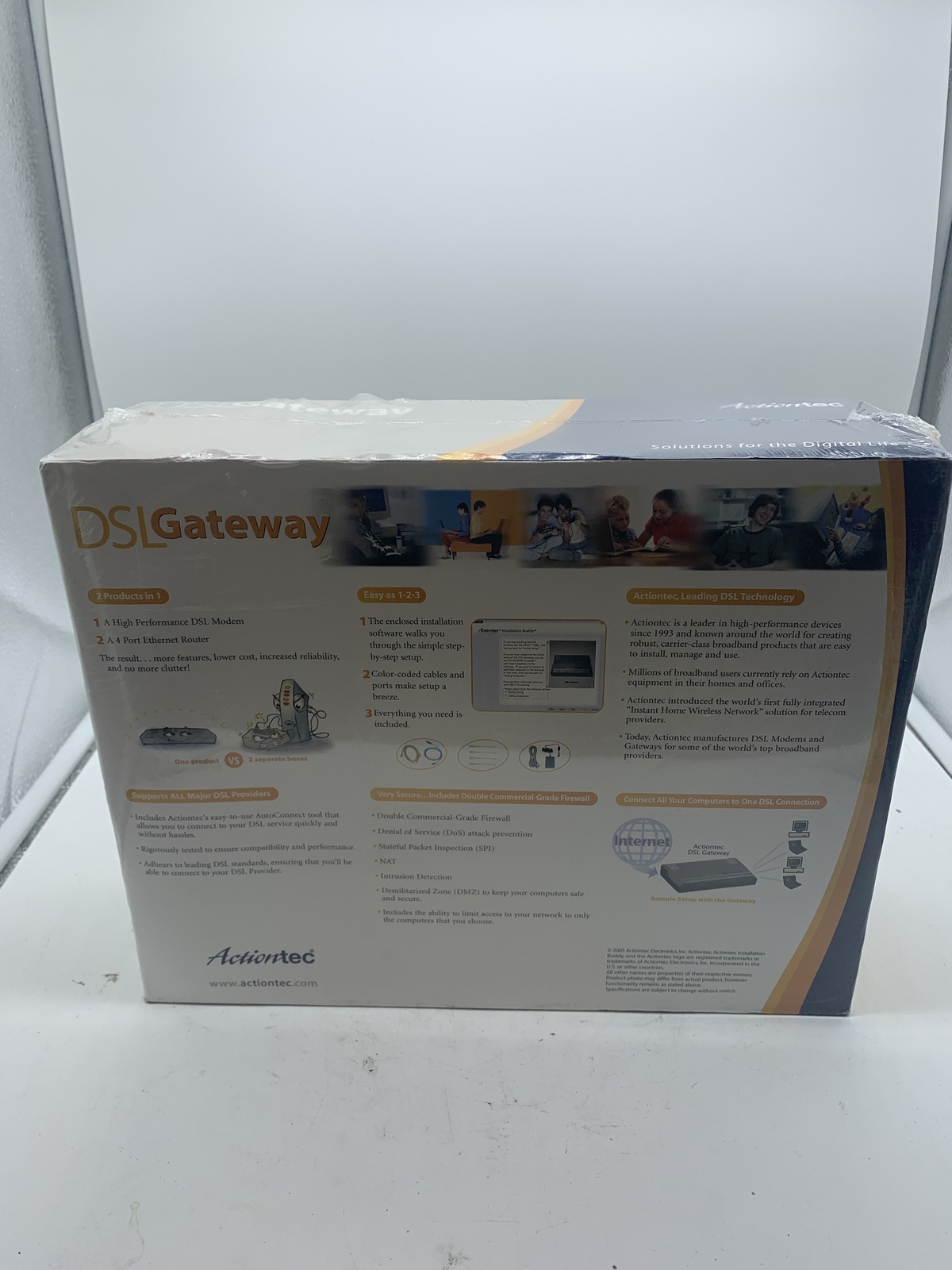 SEALED Actiontec Model GT704 DSL Gateway GS503AD3A-01 w/ FREE SHIPPING