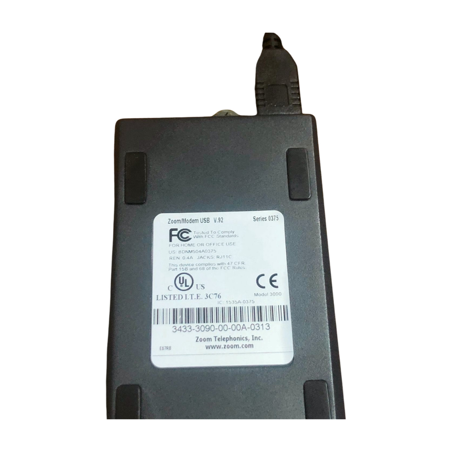 Zoom modem 56k v.92/v.90 Model 3090