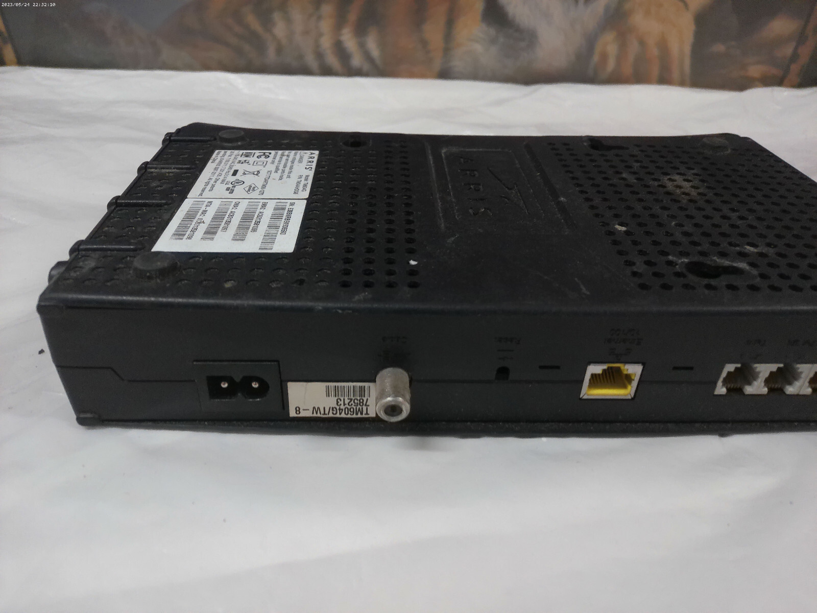 ARRIS TM604G Cable Touchstone Telephony Modem – Model TM604G/CT