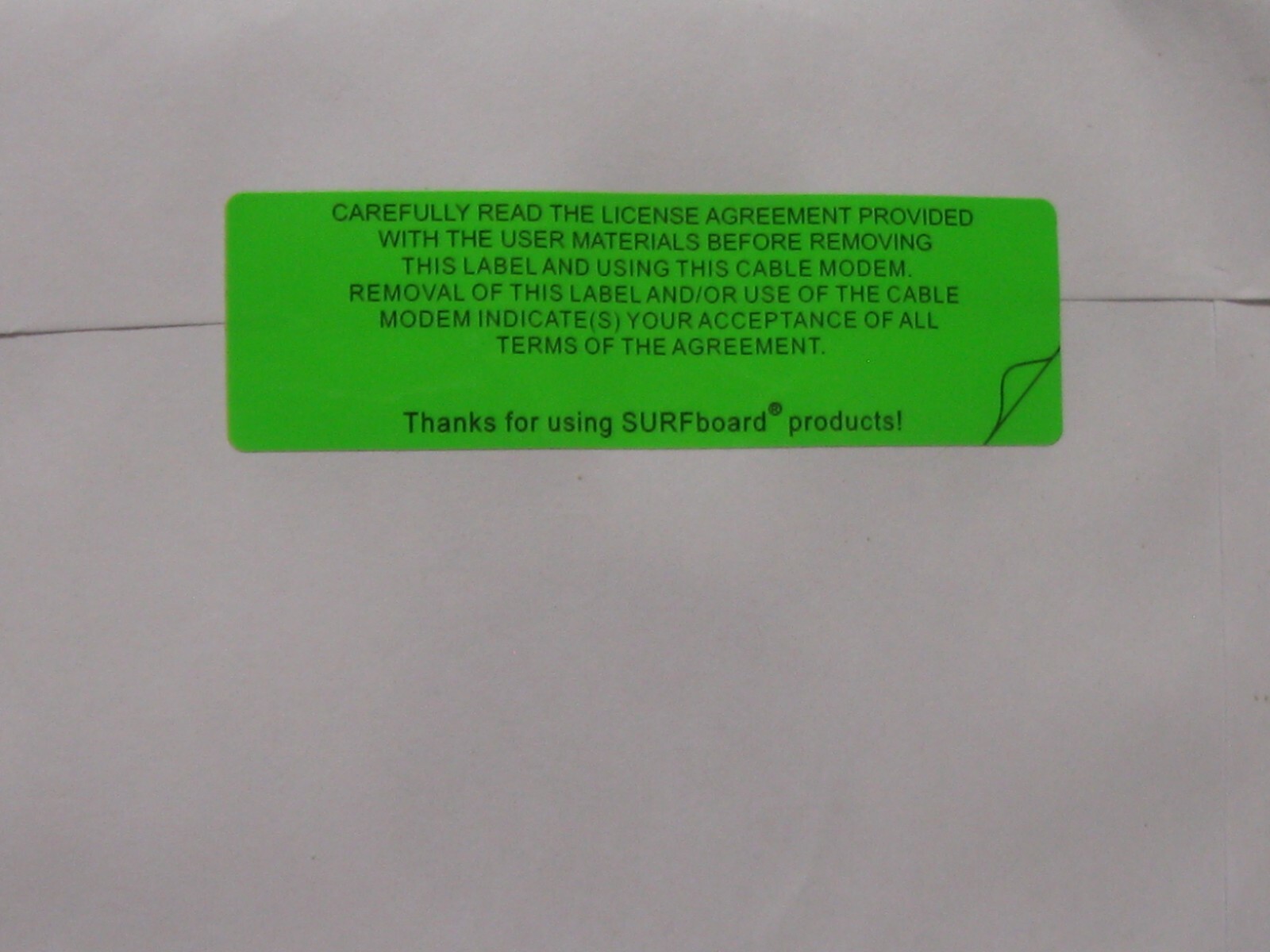 Motorola SB5100 Series Cable Modem Software CD-ROM