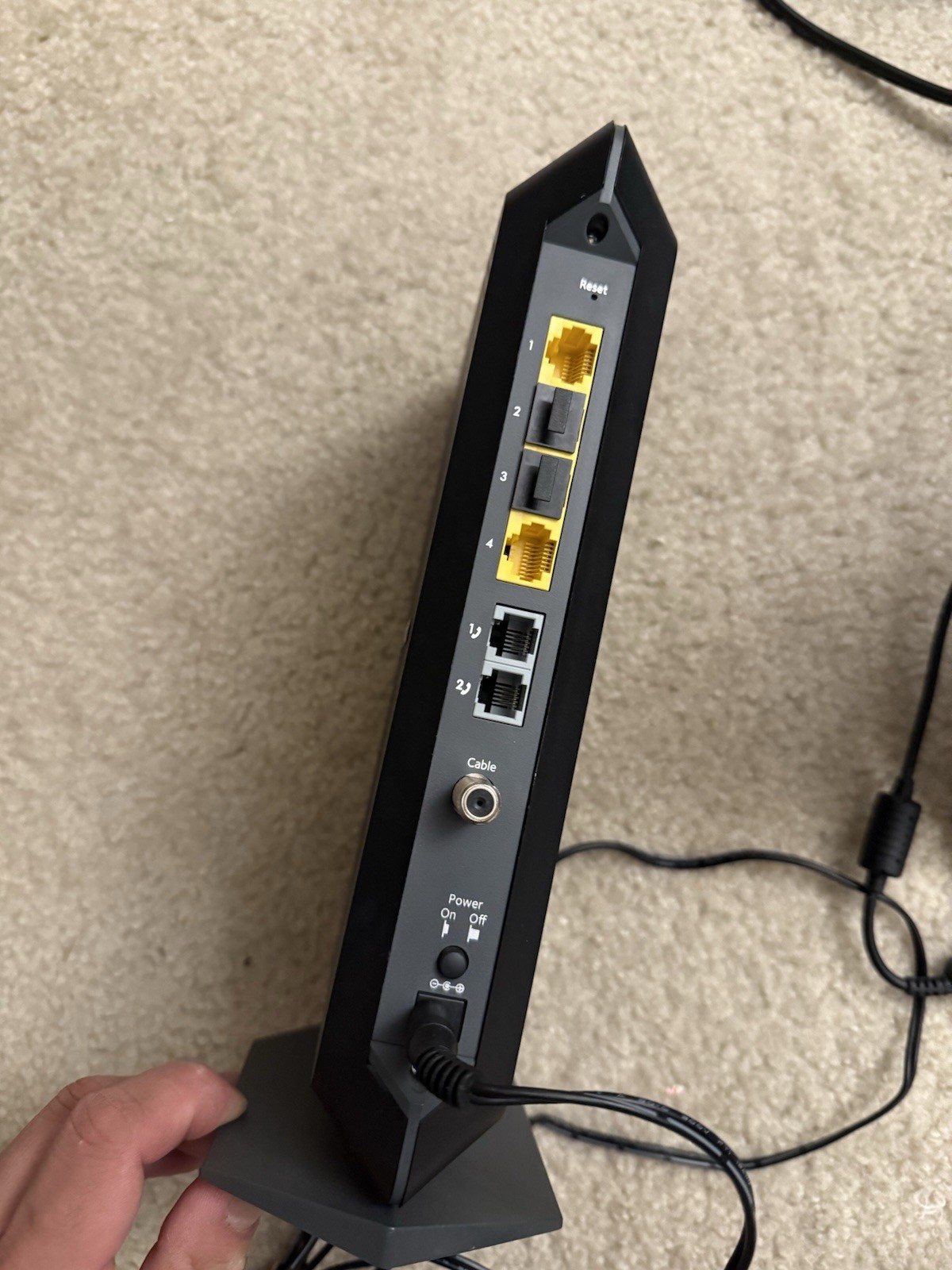 NETGEAR CM1150V Nighthawk Multi-Gig Speed Cable Modem for XFINITY Voice