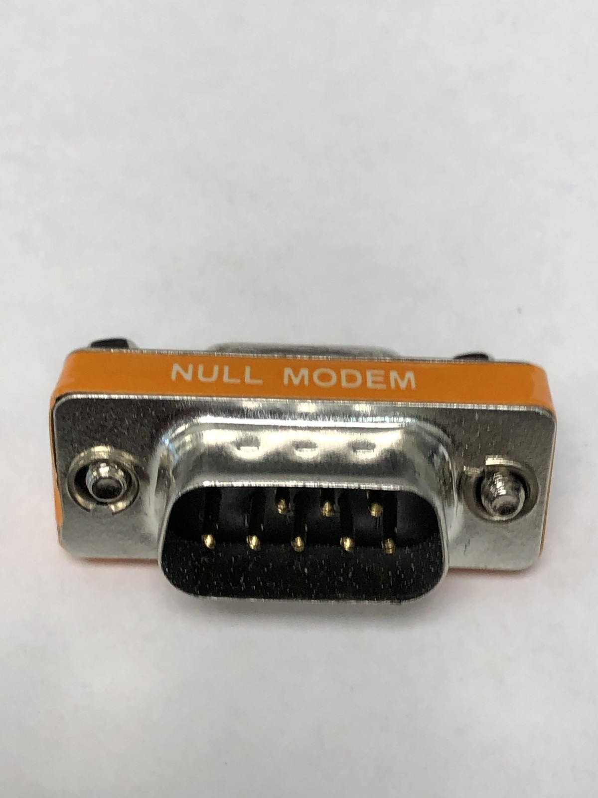 NEW Adapter Null Modem DB9 pin Male to Female | Female to Male