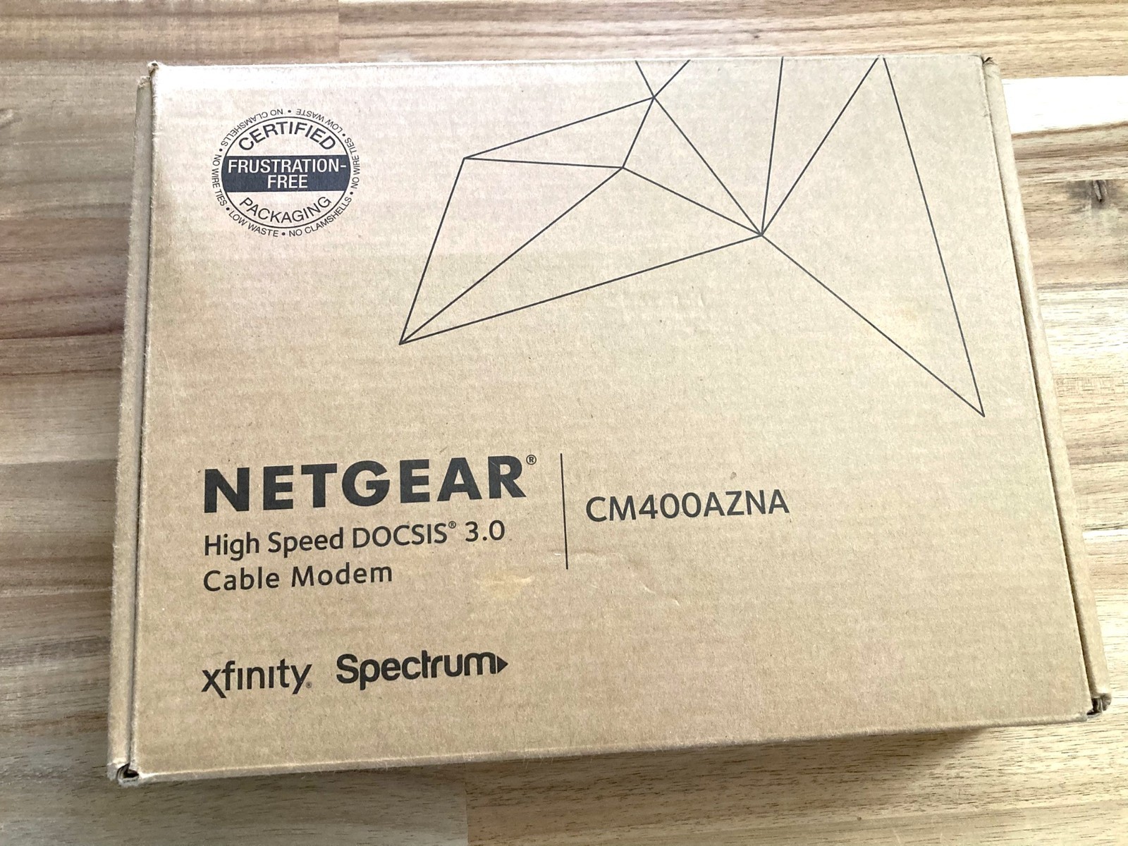 NETGEAR High Speed DOCSIS 3.0 CABLE MODEM CM400AZNA Spectrum, Xfinity NEW
