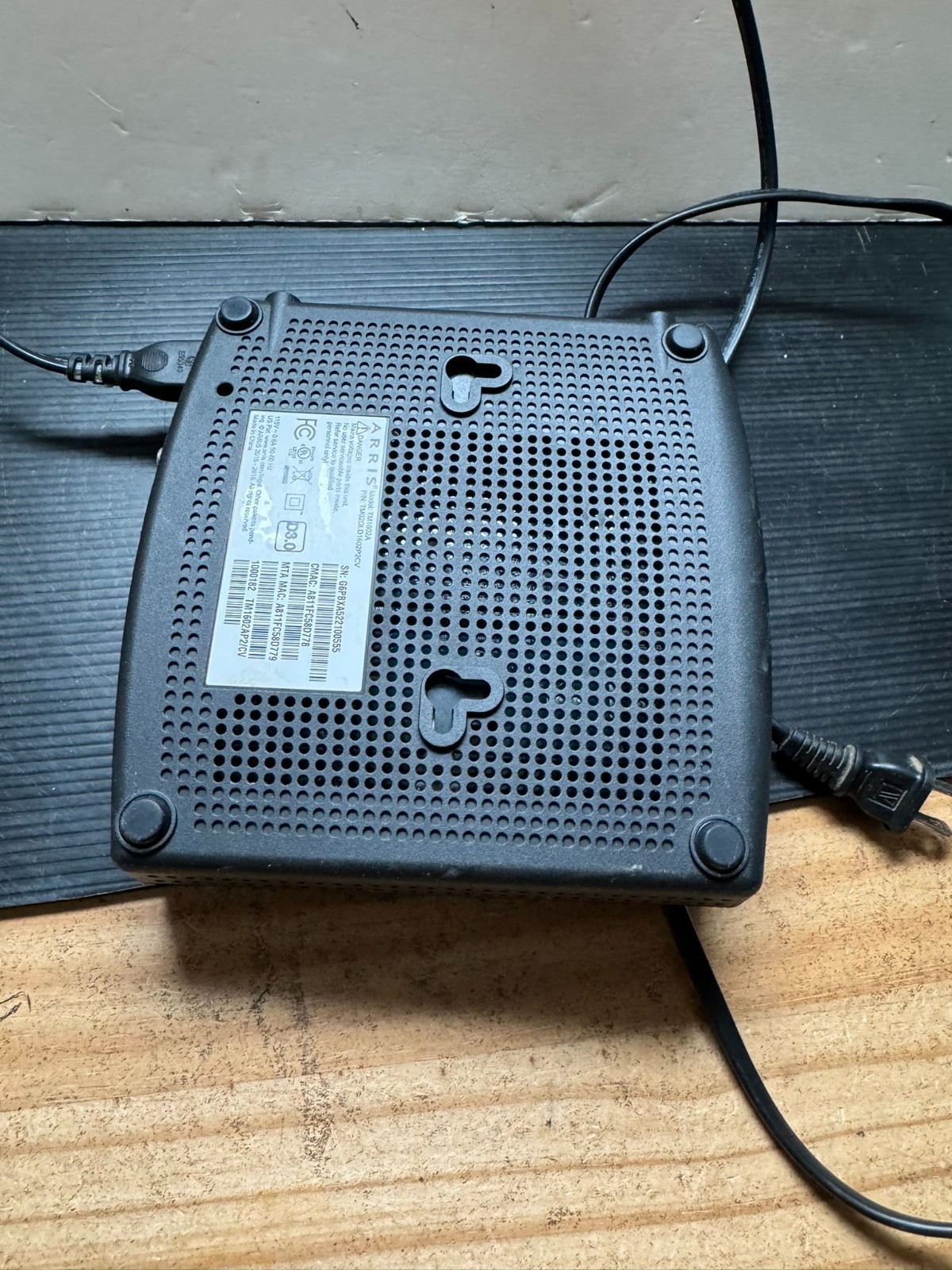 Arris TM1602A Optimum DOCSIS 3.0 Series Cable Modem