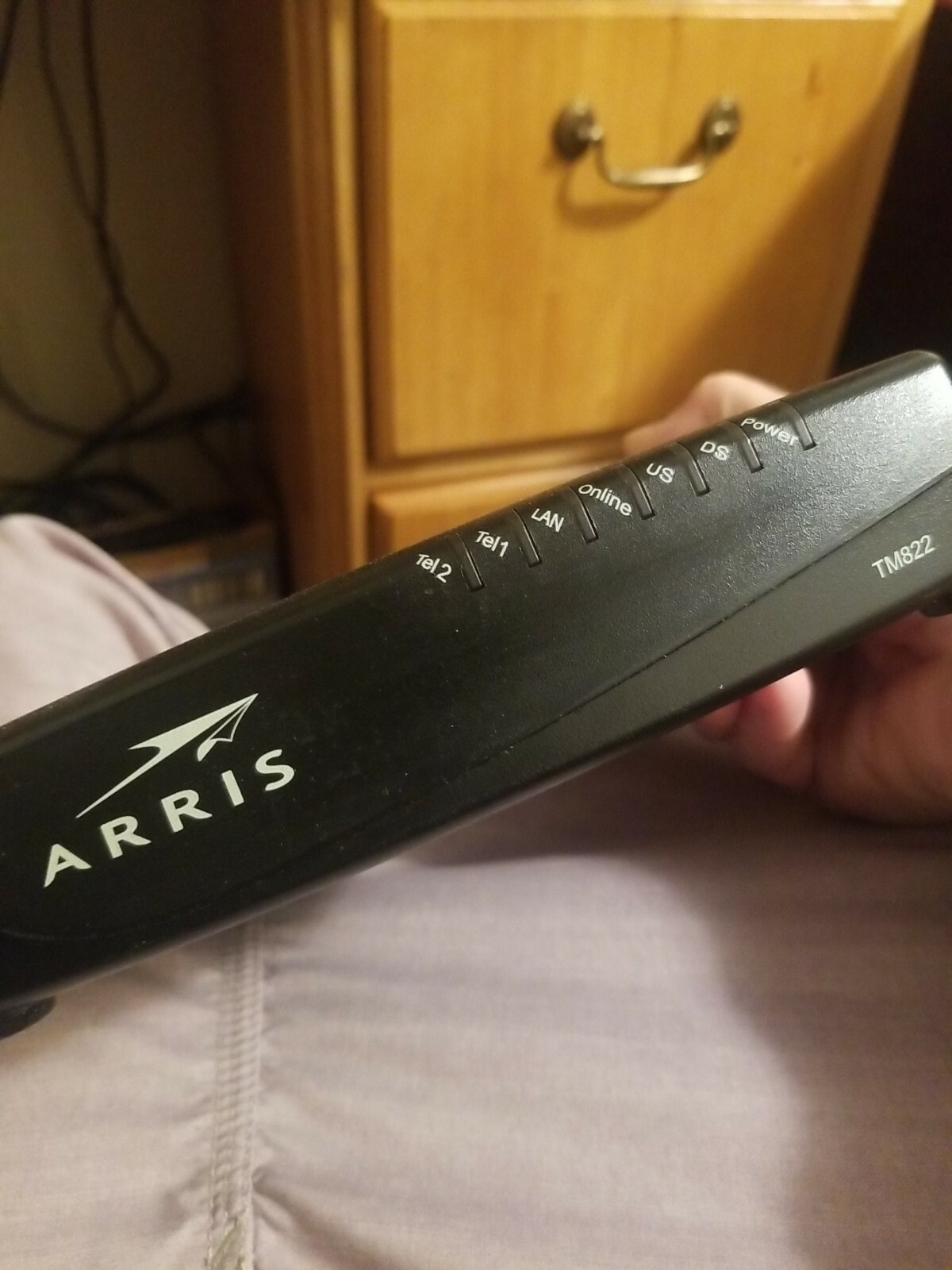 Arris TM822A Cable Modem Docsis 3.0 Telephony Modem(Optimum Cablevision Charter)