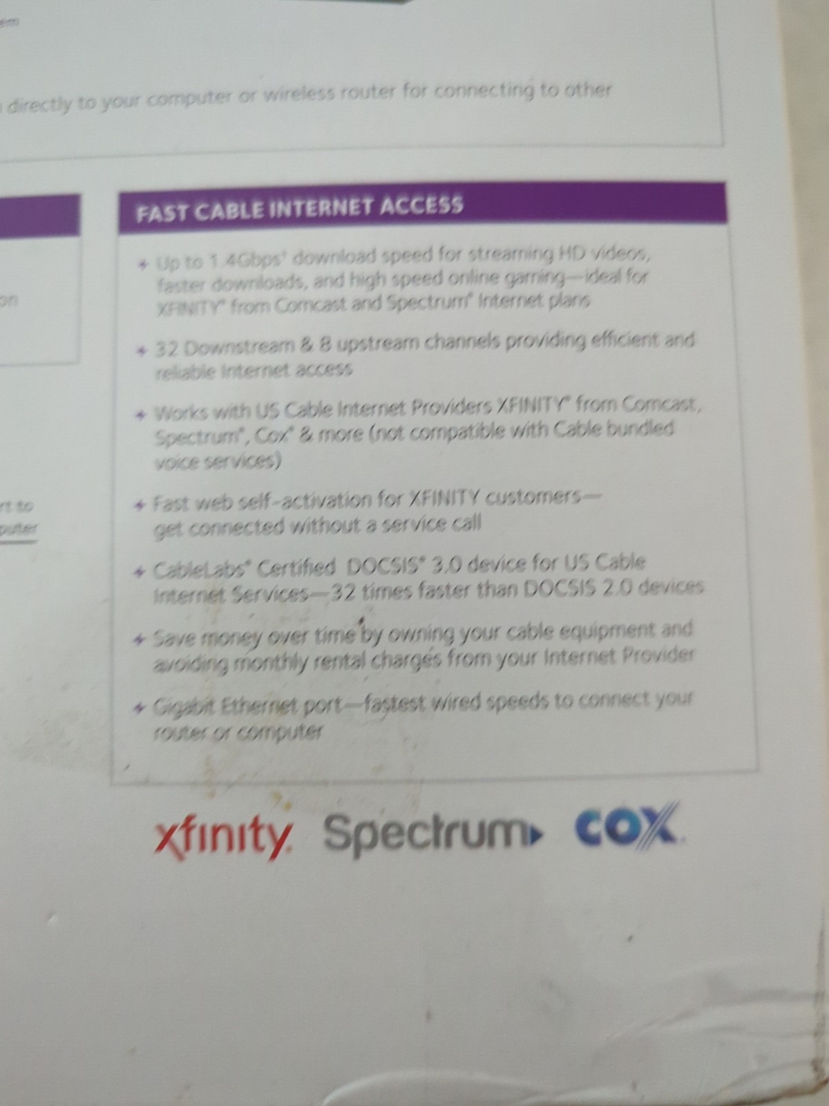NETGEAR Cable Modem CM700 – Compatible with all Cable Providers incl. Xfinity, S