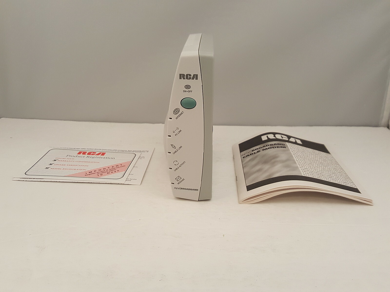 RCA / Thomson Digital Broadband USB DOCSIS Compliant Cable Modem | DCM305R USED