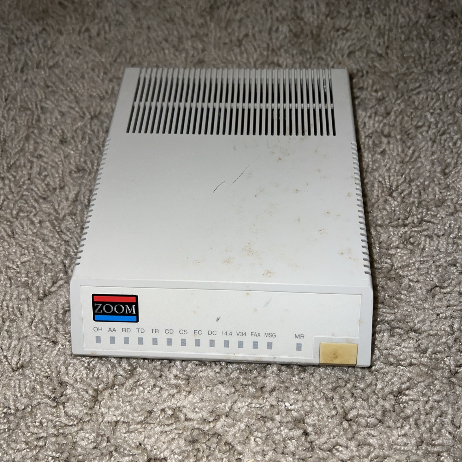 Zoom Fax Modem V.34X Plus Model 2836 No Cords