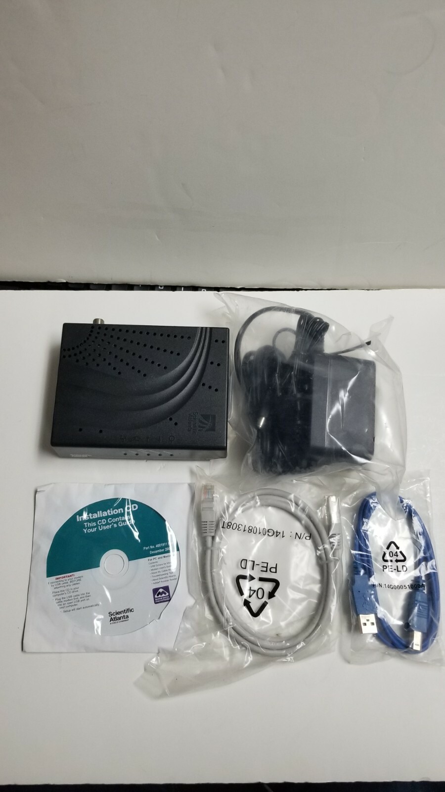 Scientific Atlanta DPC 2100 R2 Cable Modem New Complete Set with Disc and Wires