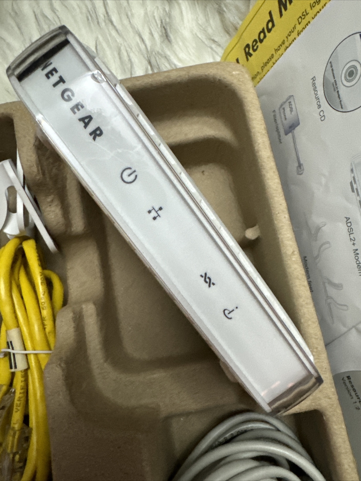 🔥 Netgear Broadband ADSL2 + Modem DSL Model: DM111PSP Fantastic Condition 🔥