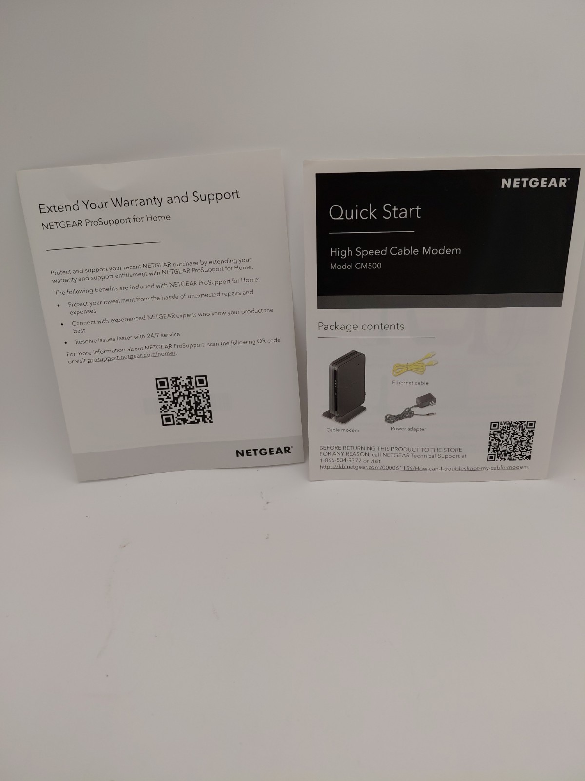 Netgear CM500-1AZNAS 16×4 High Speed DOCSIS 3.0 Cable Modem New 686Mbps