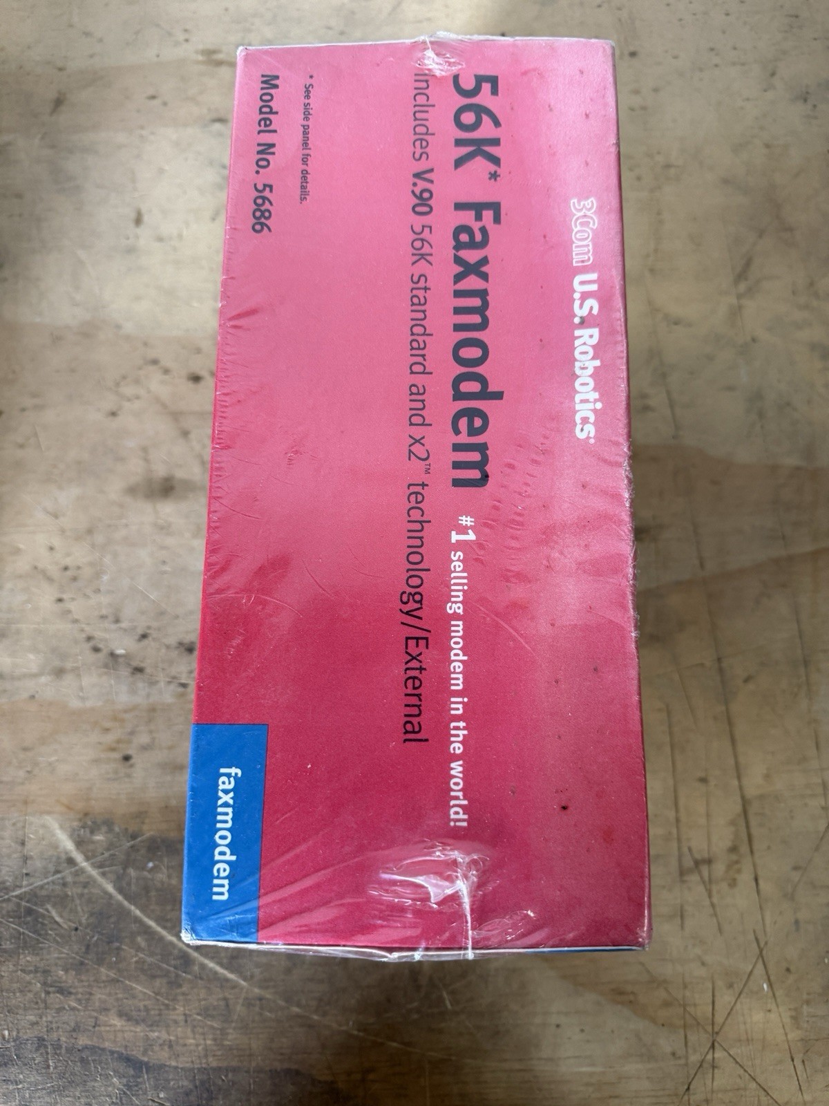 NEW Sealed 3Com U.S. Robotics 56K External Faxmodem Model 5686