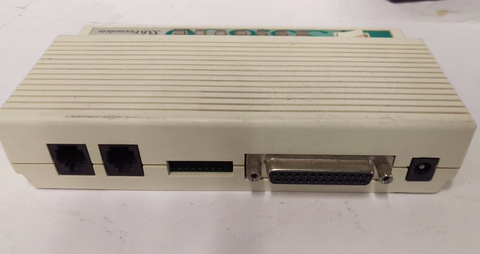 US Robotics Sportster 33.6K External Fax Modem w/ AC Adapter