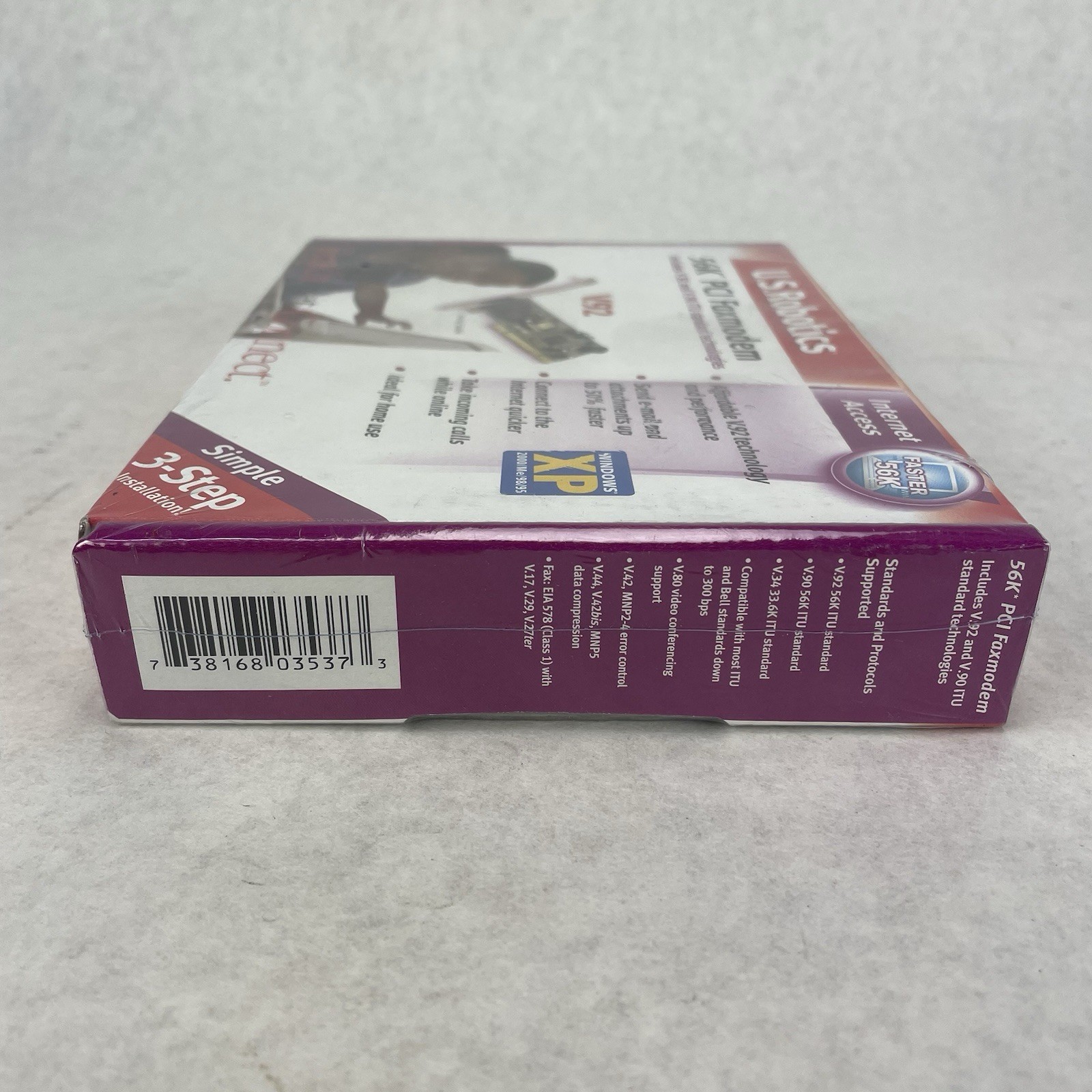 US Robotics V.92 V.90 56K ITU PCI Int Faxmodem Model USR5660A Lot of 3