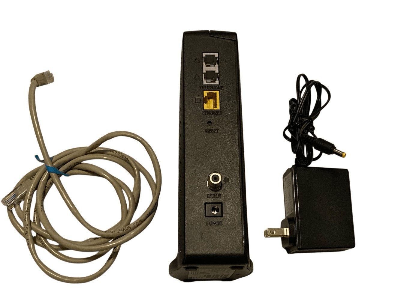 Technicolor DPC3216 DOCSIS 3.0 Cable Modem Embedded Voice Adapter Power Ethernet