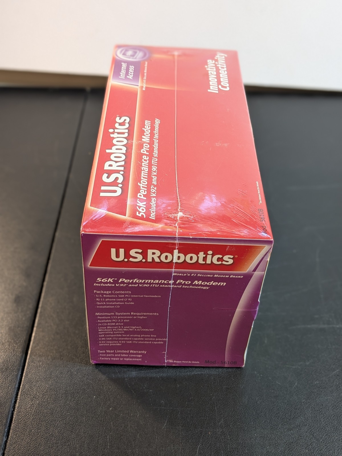 Sealed U.S. Robotics 56K Performance Pro Modem V.92 Mod 5610B NIB Brand New