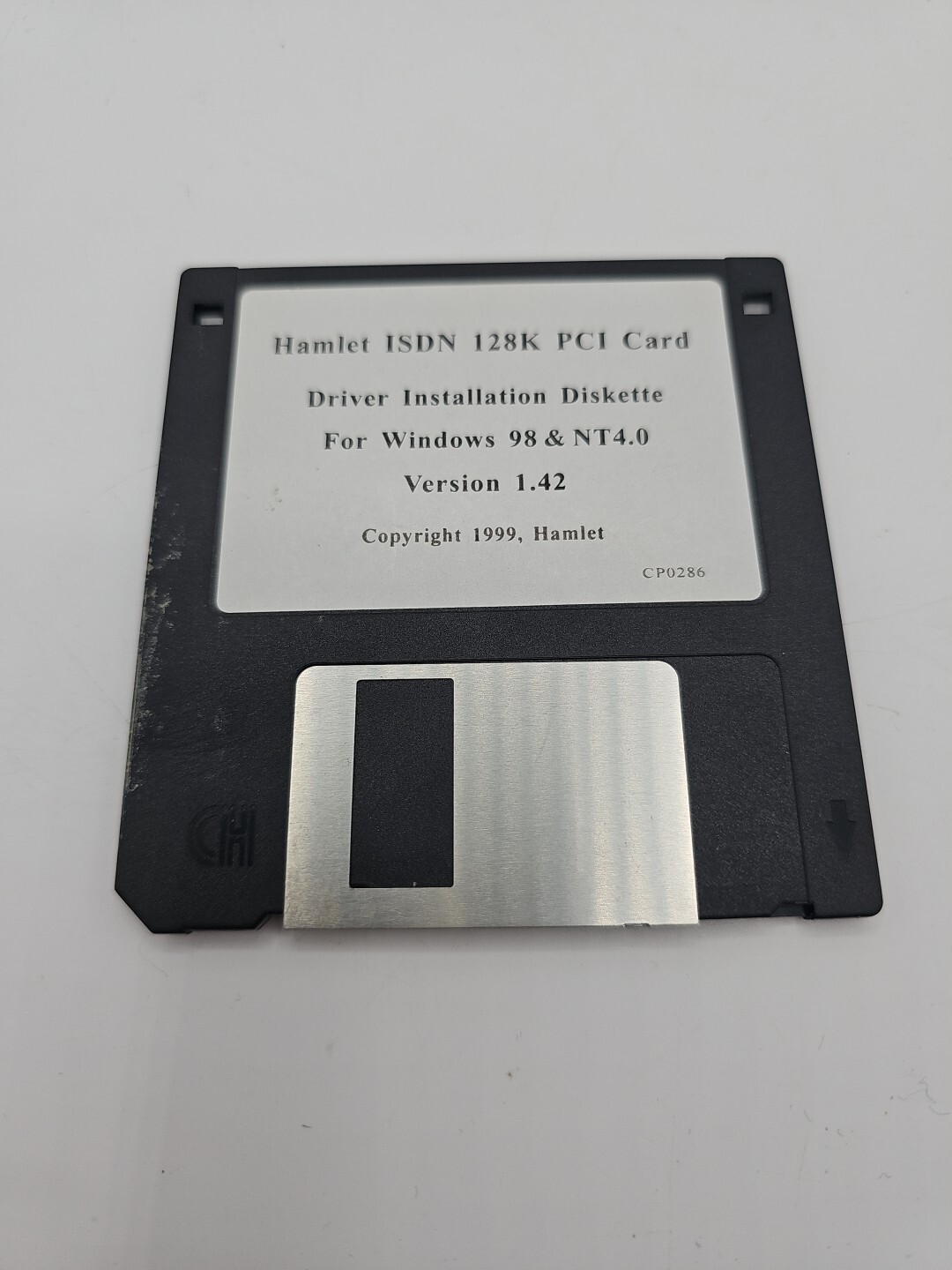 Hamlet ISDN 128K PCI CARD Driver Installation Diskette for Win 98 e NT4.0 Floppy