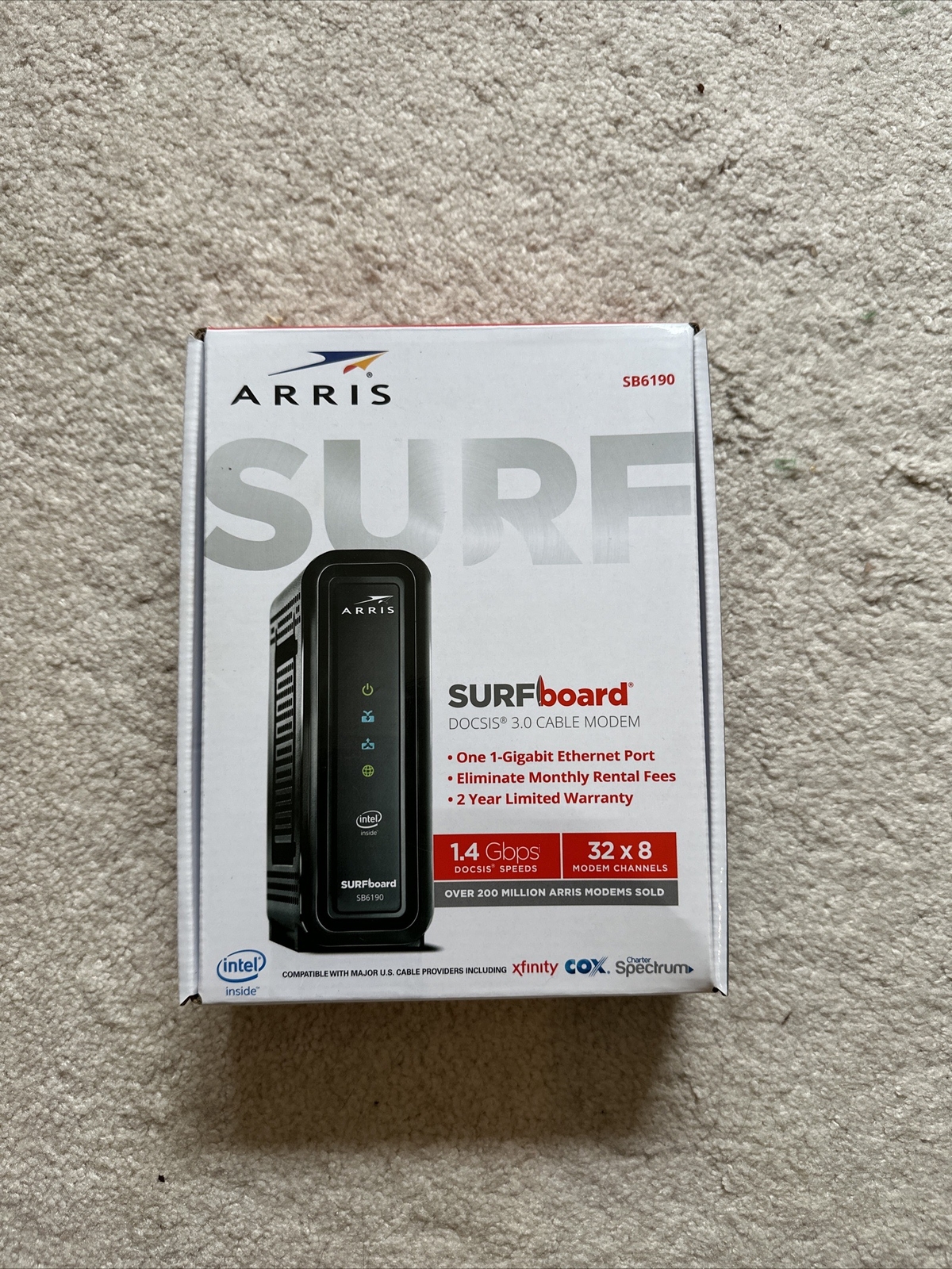 SURF BOARD Sb6190 Cable Modem